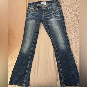 Big Star Dark Blue Bootcut Jeans